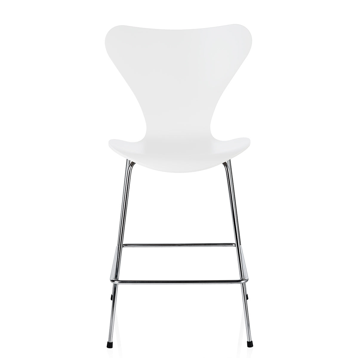 Series 7 Counter Stool | Lacquer White