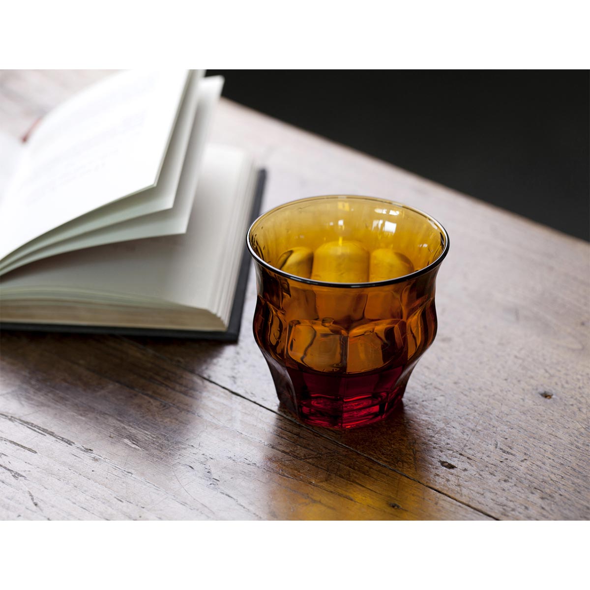 Tipsy Glasses Set of 2 Large | Amber Large Size