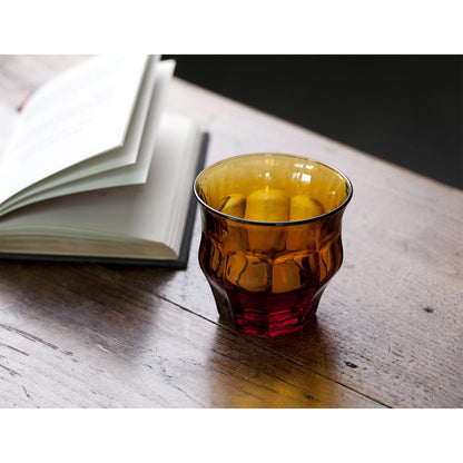 Tipsy Glasses Set of 2 Large | Amber Large Size