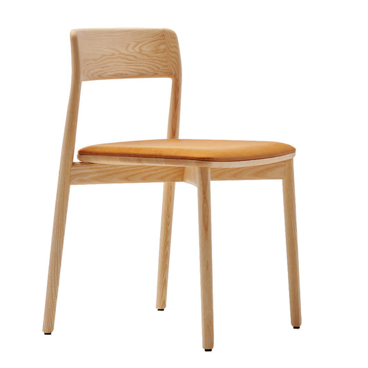 Seta Chair | Cognac Dune Leather Seat