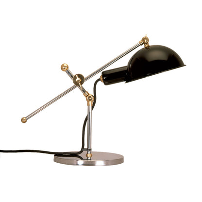 SF27 Adjustable Desk Lamp | Black Lacquered Shade