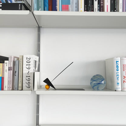 Shape of Flying Incense Holder | Black with Yellow Ball