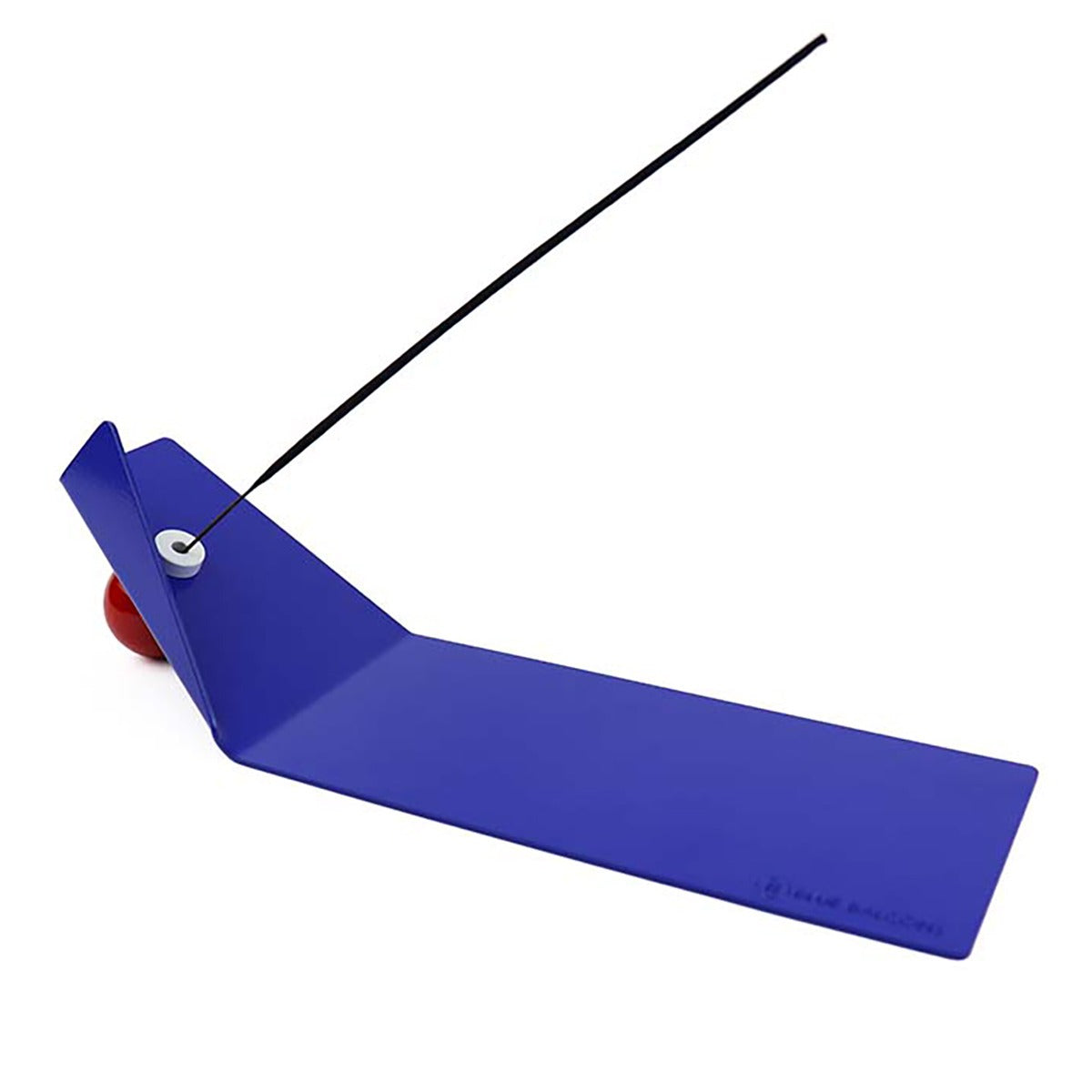 Shape of Flying Incense Holder | Blue with Red Ball