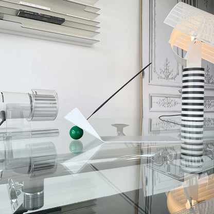 Shape of Flying Incense Holder | White with Green Ball