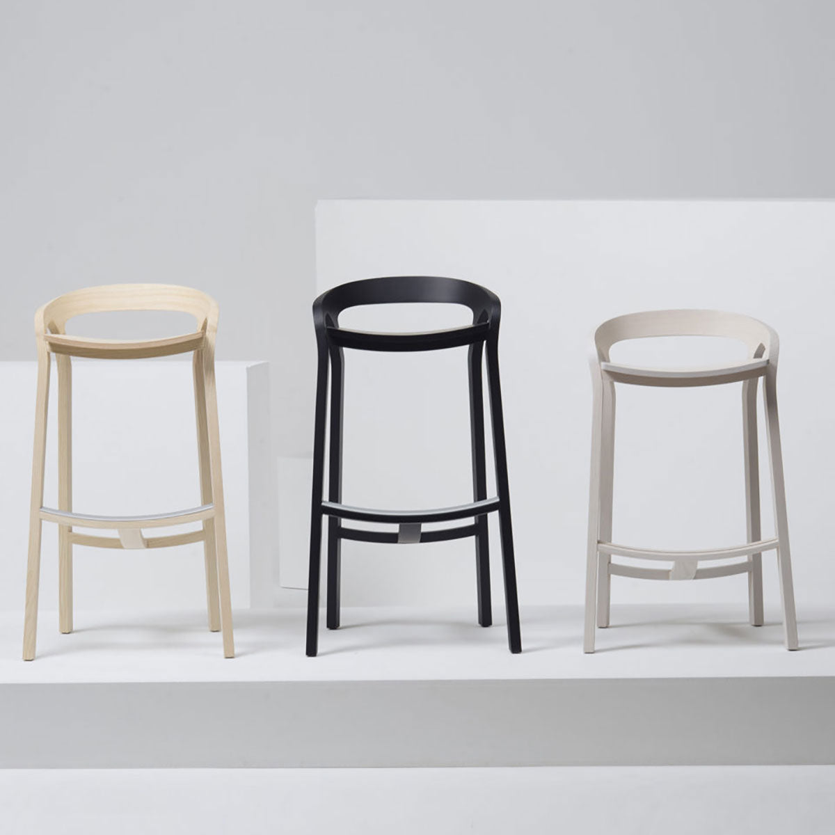 She Said Counter Stool | Black Stained Ash