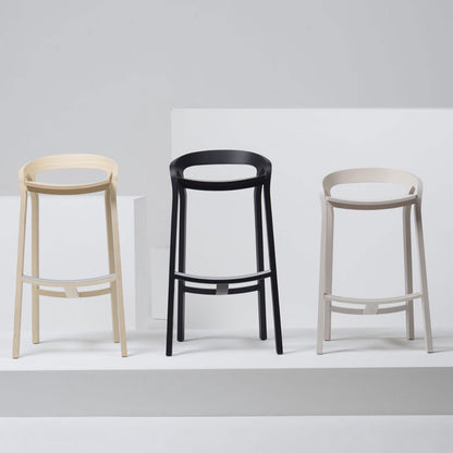 She Said Counter Stool | Black Stained Ash