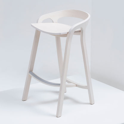 She Said Counter Stool | White Stained Ash