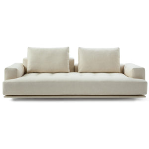 Shiki 2 Seat Sofa 241cm | Ecru Teatro 26931 Velvet
