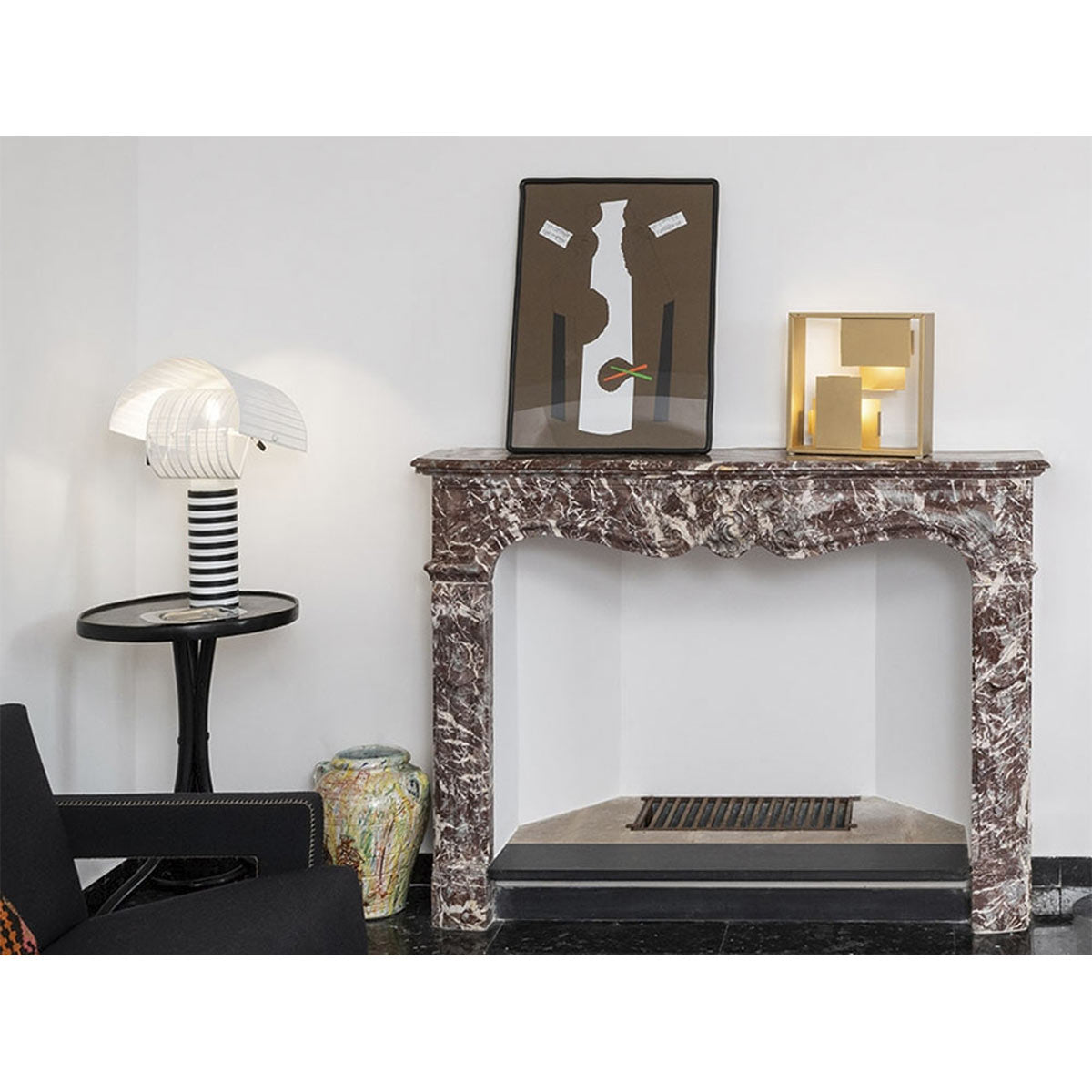 Shogun Table Lamp | Black and White
