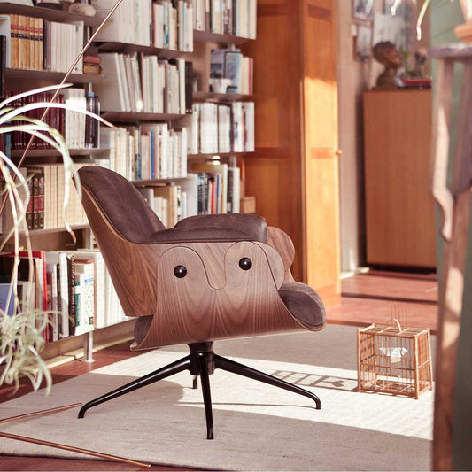 Showtime Low Lounger | Grey V22 Vintage Leather
