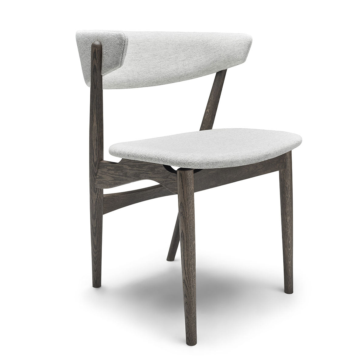 Sibast No 7 Dining Chair | Light Grey 123 Remix Seat