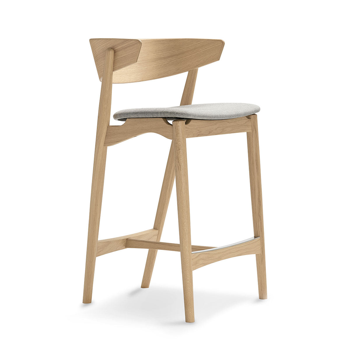 Sibast No 7 Counterstool | Light Grey 123 Remix Seat