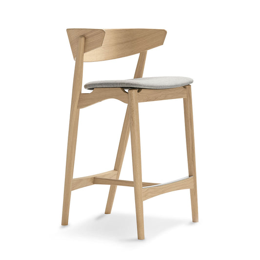 Sibast No 7 Counterstool | Light Grey 123 Remix Seat