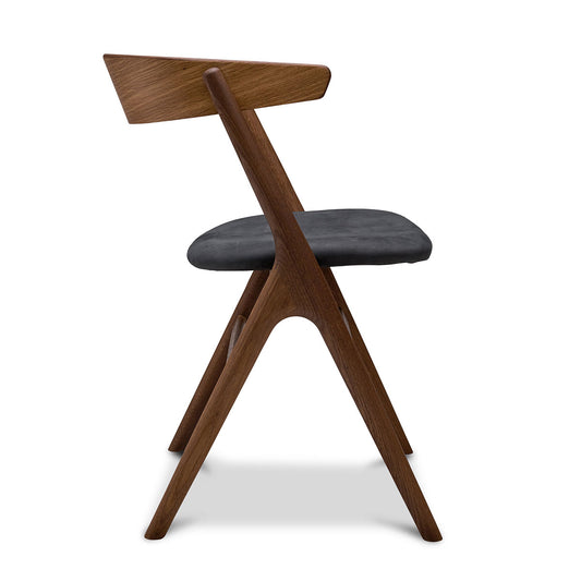 Sibast No 9 Chair | Anthracite Dune Leather Seat