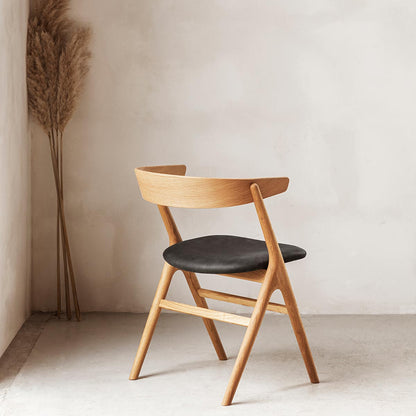 Sibast No 9 Chair | Anthracite Dune Leather Seat
