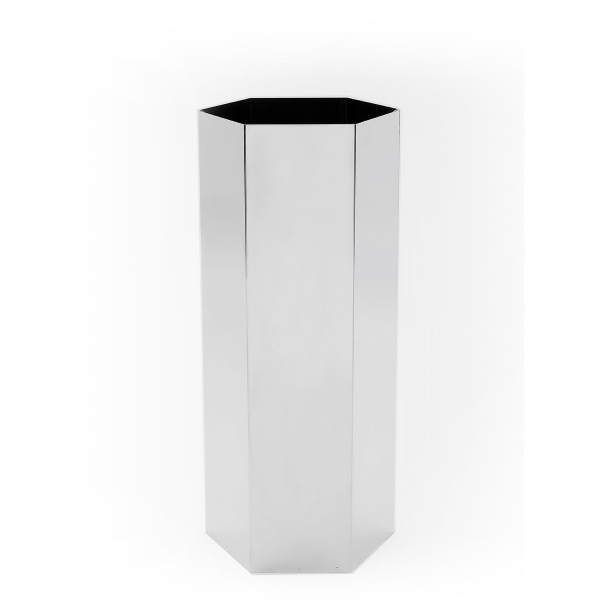 Sicilia 56 Umbrella Stand | Polished Stainless Steel