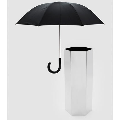Sicilia 56 Umbrella Stand | Polished Stainless Steel