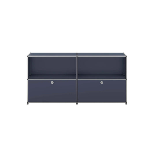 USM Sideboard Lower Doors | Anthracite Lacquer Panels