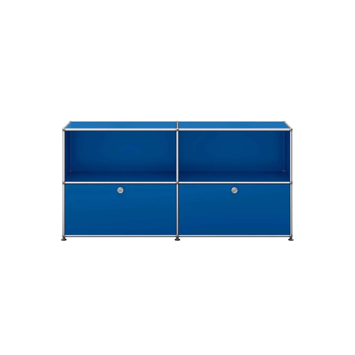 USM Sideboard Lower Doors | Gentian Blue Lacquer Panels