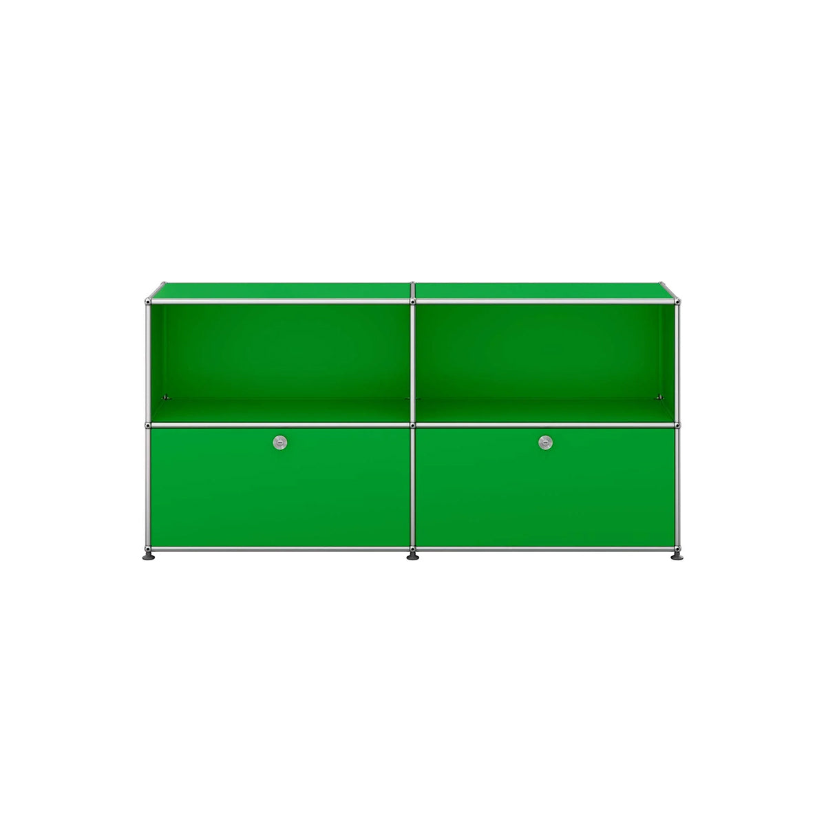 USM Sideboard Lower Doors | Green Lacquer Panels