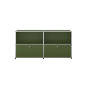 USM Sideboard Lower Doors | Olive Green Lacquer Panels