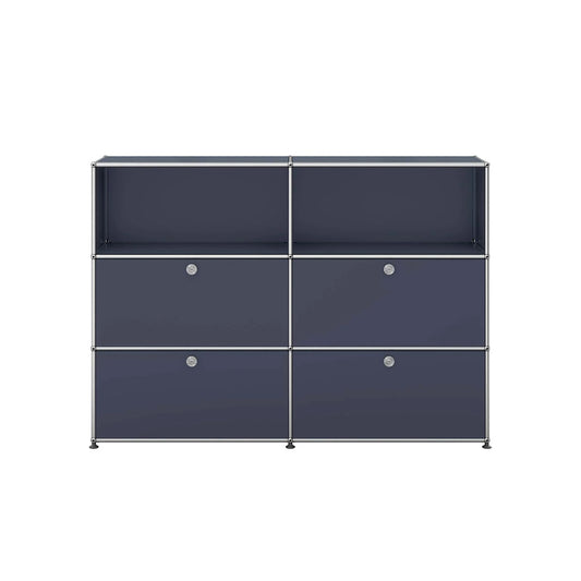 USM Medium Sideboard | Anthracite Lacquer Panels
