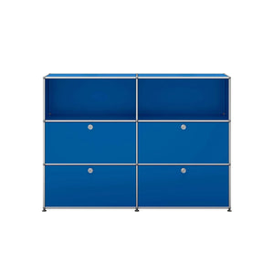 USM Medium Sideboard | Gentian Blue Lacquer Panels