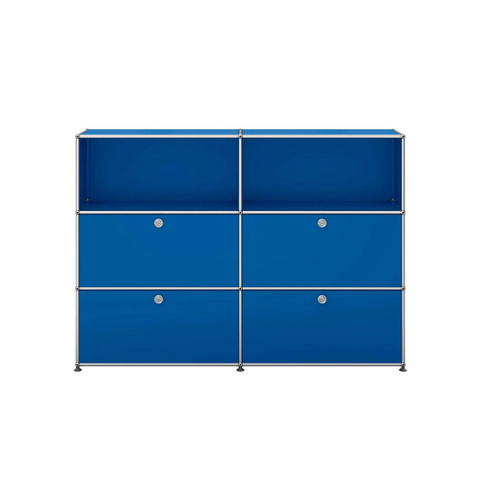 USM Medium Sideboard | Gentian Blue Lacquer Panels
