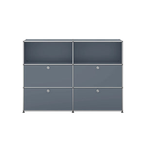 USM Medium Sideboard | Medium Grey Lacquer Panels