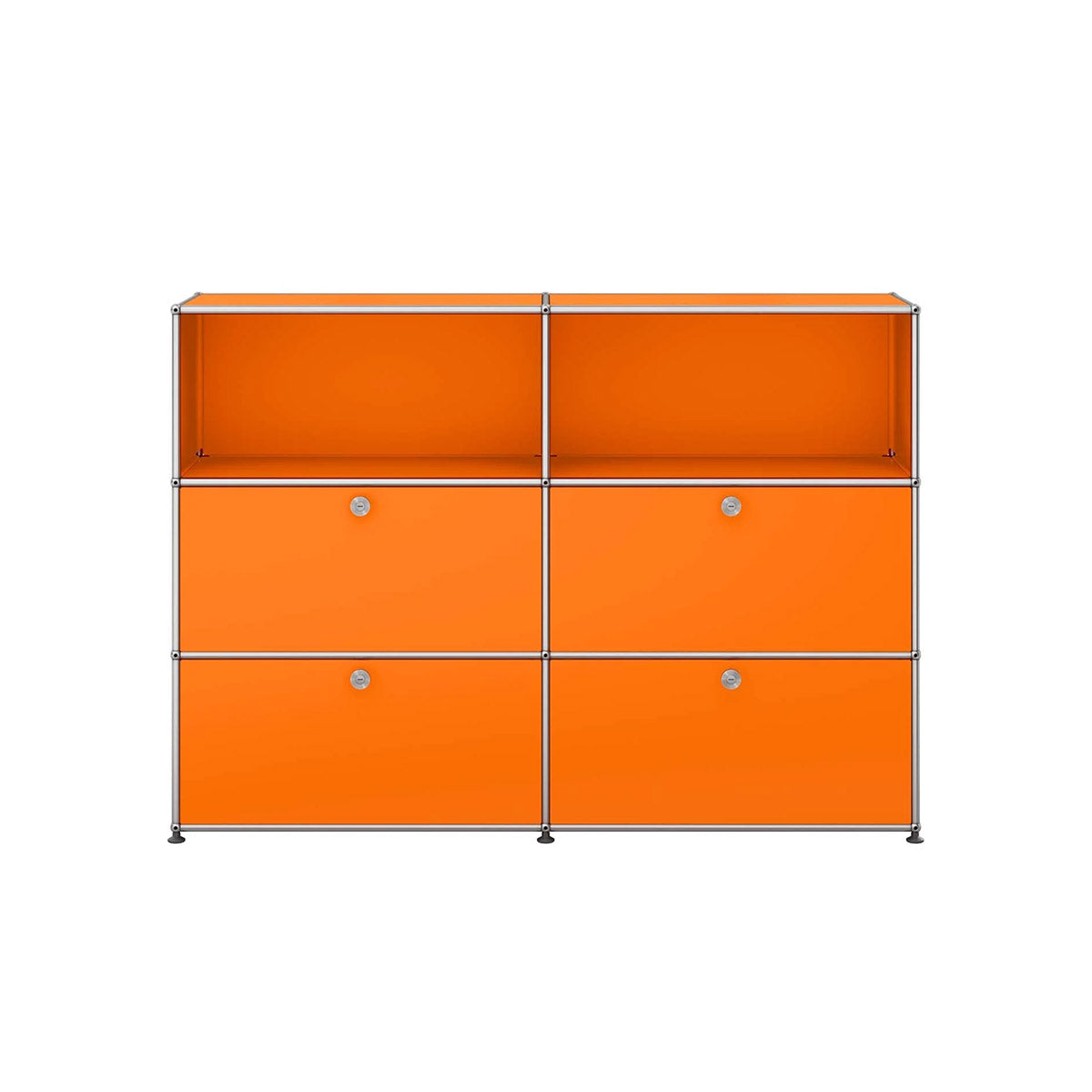 USM Medium Sideboard | Orange Lacquer Panels