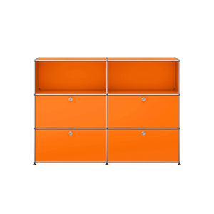 USM Medium Sideboard | Orange Lacquer Panels