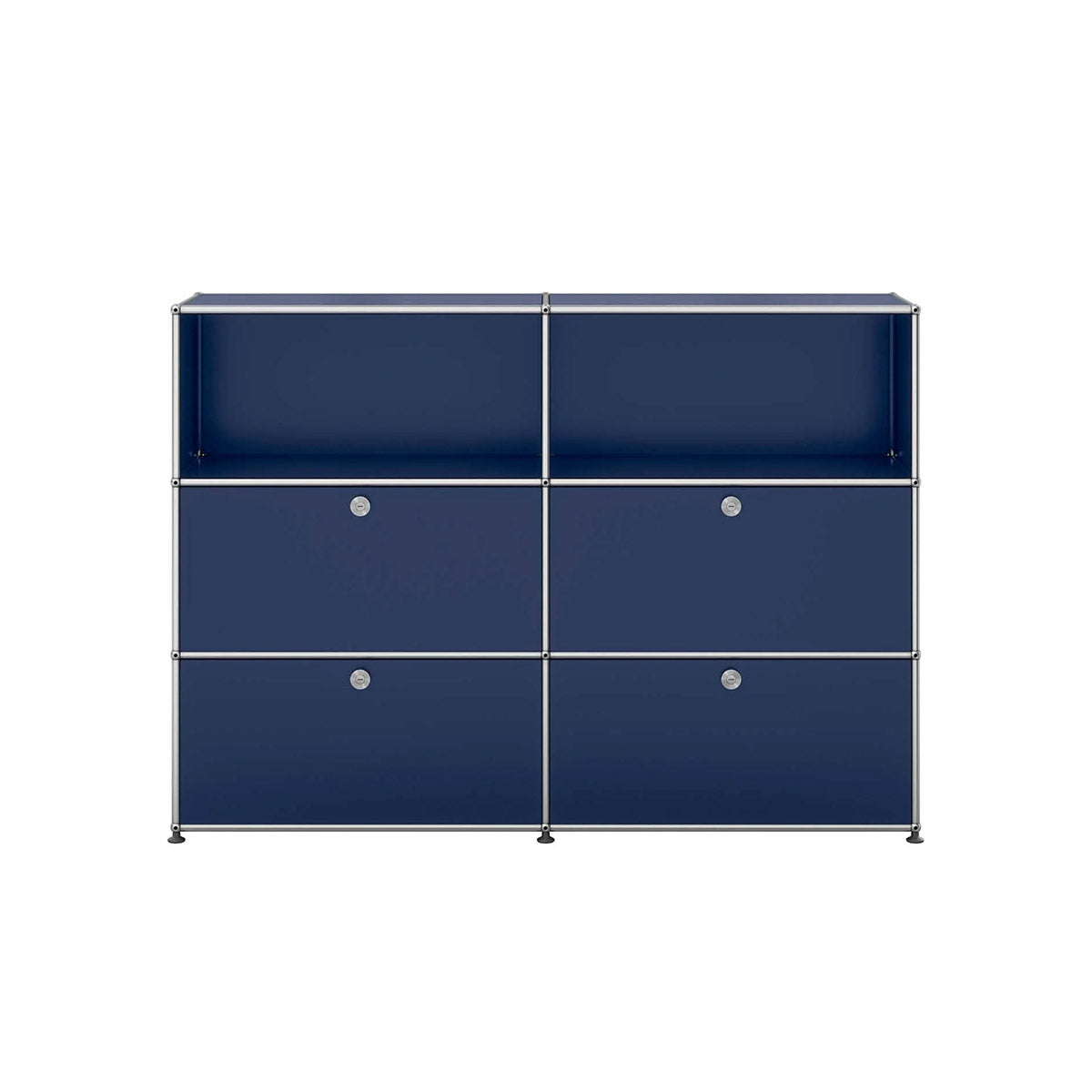USM Medium Sideboard | Steel Blue Lacquer Panels
