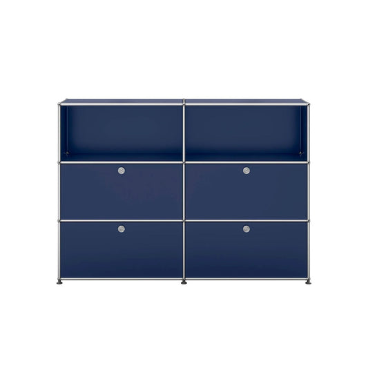 USM Medium Sideboard | Steel Blue Lacquer Panels