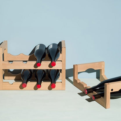 Silo Wine Rack | Natural Ash