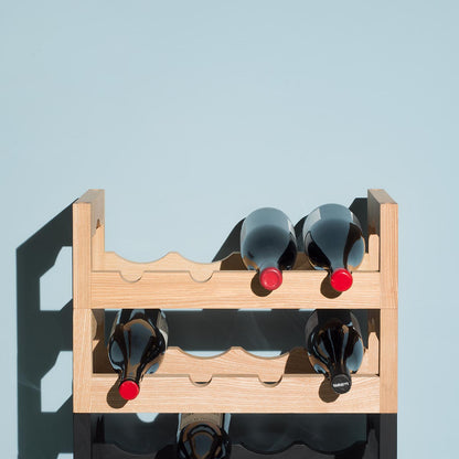 Silo Wine Rack | Natural Ash