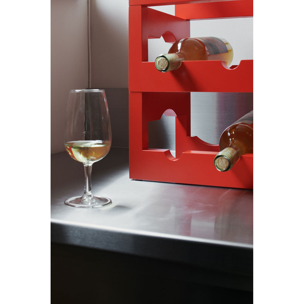 Silo Wine Rack | Red Ash