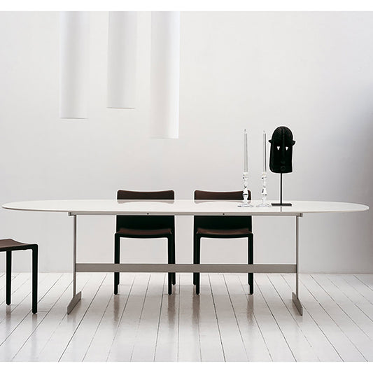 Simplon Dining Table 200cm | Natural Oak Top