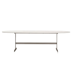 Simplon Dining Table 200cm | Black Stained Oak Top