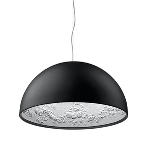 Skygarden S1 Medium Pendant Lamp | Matt Black Outer Shell