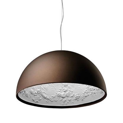 Skygarden S1 Medium Pendant Lamp | Matt Rust Outer Shell