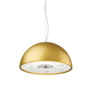 Skygarden Small Pendant Light | Matt Gold Outer Shell