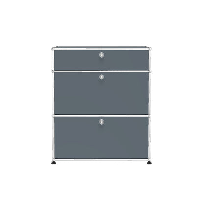 USM Small Dresser | Medium Grey Lacquer Panels
