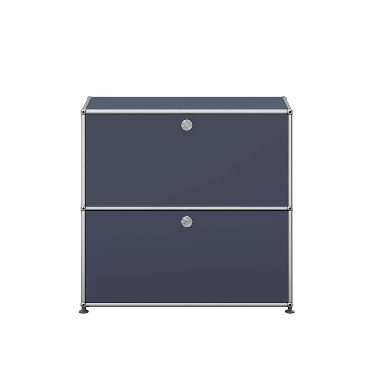 USM Small Closed Unit | Anthracite Lacquer Panels