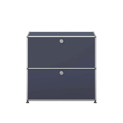USM Small Closed Unit | Anthracite Lacquer Panels
