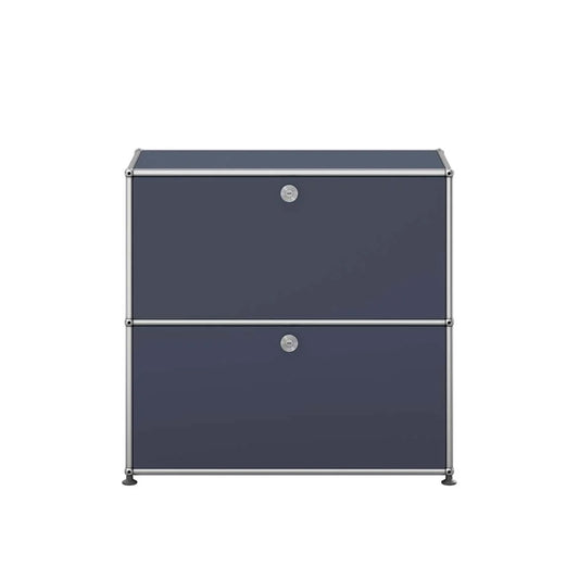 USM Small Closed Unit | Anthracite Lacquer Panels