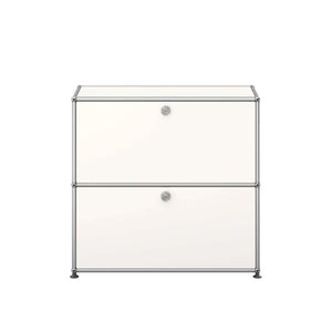 USM Small Closed Unit | White Lacquer Panels