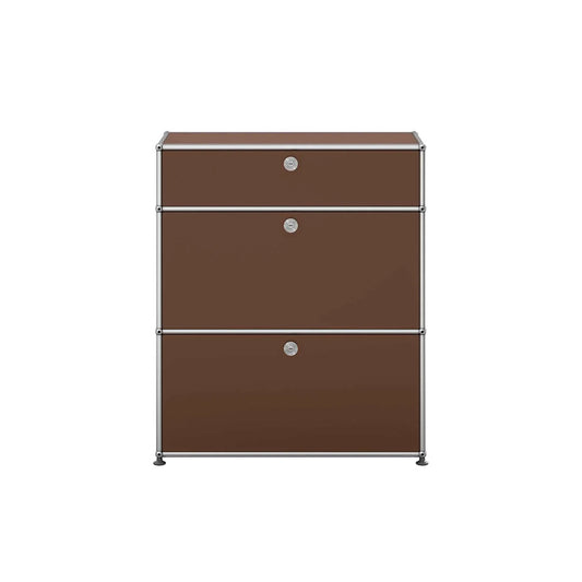 USM Small Dresser | Brown Lacquer Panels