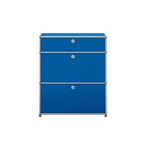 USM Small Dresser | Gentian Blue Lacquer Panels