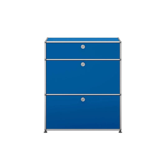 USM Small Dresser | Gentian Blue Lacquer Panels