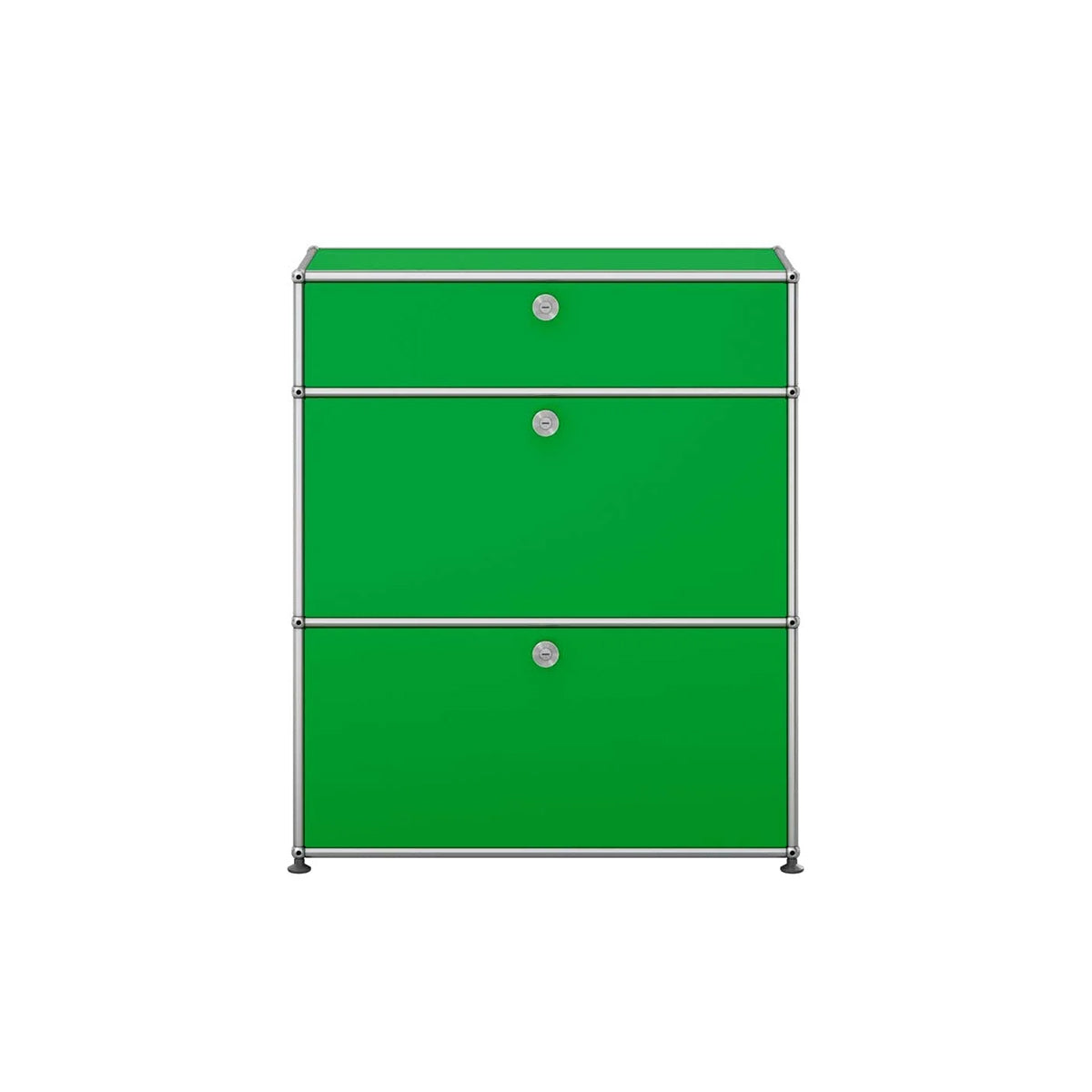 USM Small Dresser | Green Lacquer Panels
